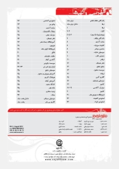 فهرست آگهی نامه تخصصی موسیقی مترونوم